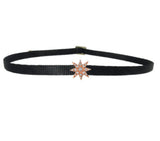 MINI STARBURST CHOKER IN ROSE GOLD - THE BOX BOUTIQUE
