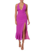 SIDE CUT FLOUNCE DRESS - THE BOX BOUTIQUE