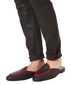 ANTIBES MULES IN BLACK - THE BOX BOUTIQUE