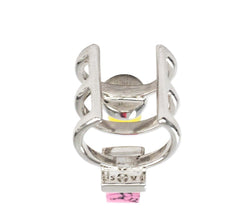 BTS 10 MIDI RING WITH YELLOW AND PINK - THE BOX BOUTIQUE
