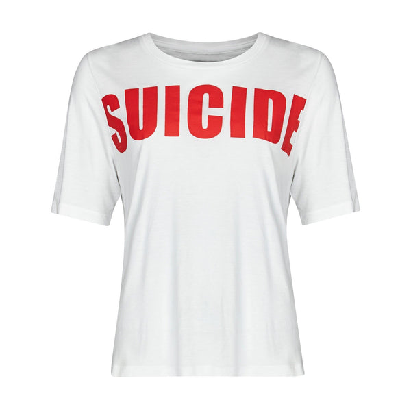 SUICIDE PRINT T-SHIRT - THE BOX BOUTIQUE