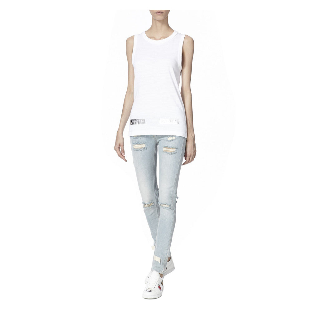 CARRY OVER WHITE TOP - THE BOX BOUTIQUE