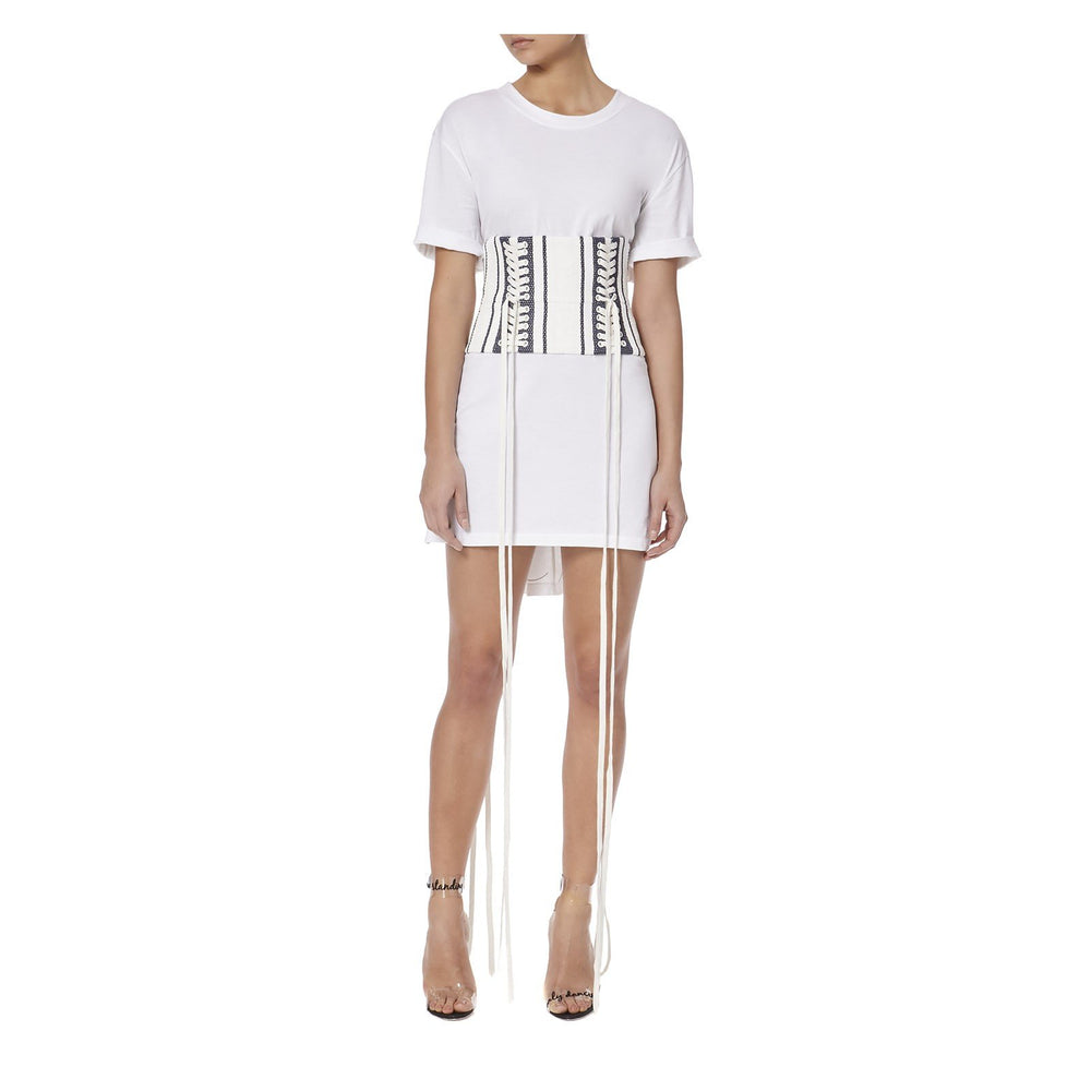 RILEY STRIPE CORSET BELT - THE BOX BOUTIQUE