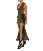 OVERLAY CUTOUT DRESS - THE BOX BOUTIQUE