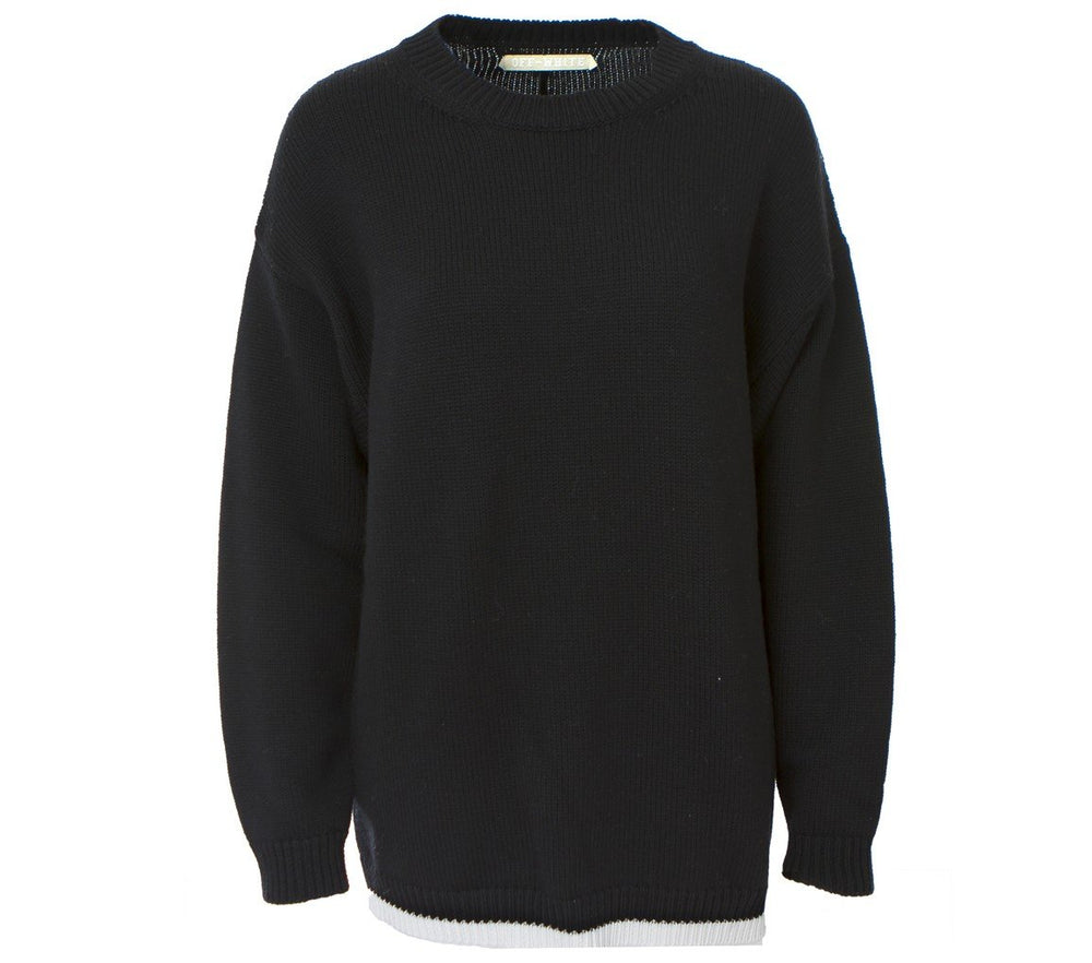 DIAGONALS PULL BLACK - THE BOX BOUTIQUE
