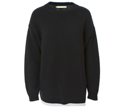 DIAGONALS PULL BLACK - THE BOX BOUTIQUE