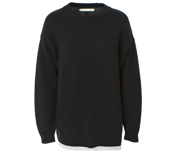 DIAGONALS PULL BLACK - THE BOX BOUTIQUE