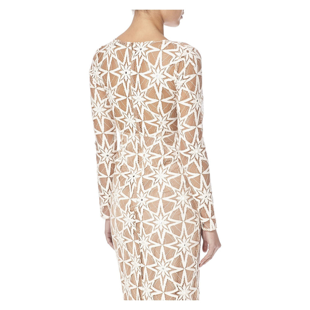 METZ MIDI DRESS IN BEIGE - THE BOX BOUTIQUE