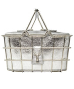 SILVER CAROLINE MINI BAG - THE BOX BOUTIQUE