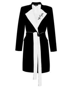 JESSICA COAT IN BLACK - THE BOX BOUTIQUE