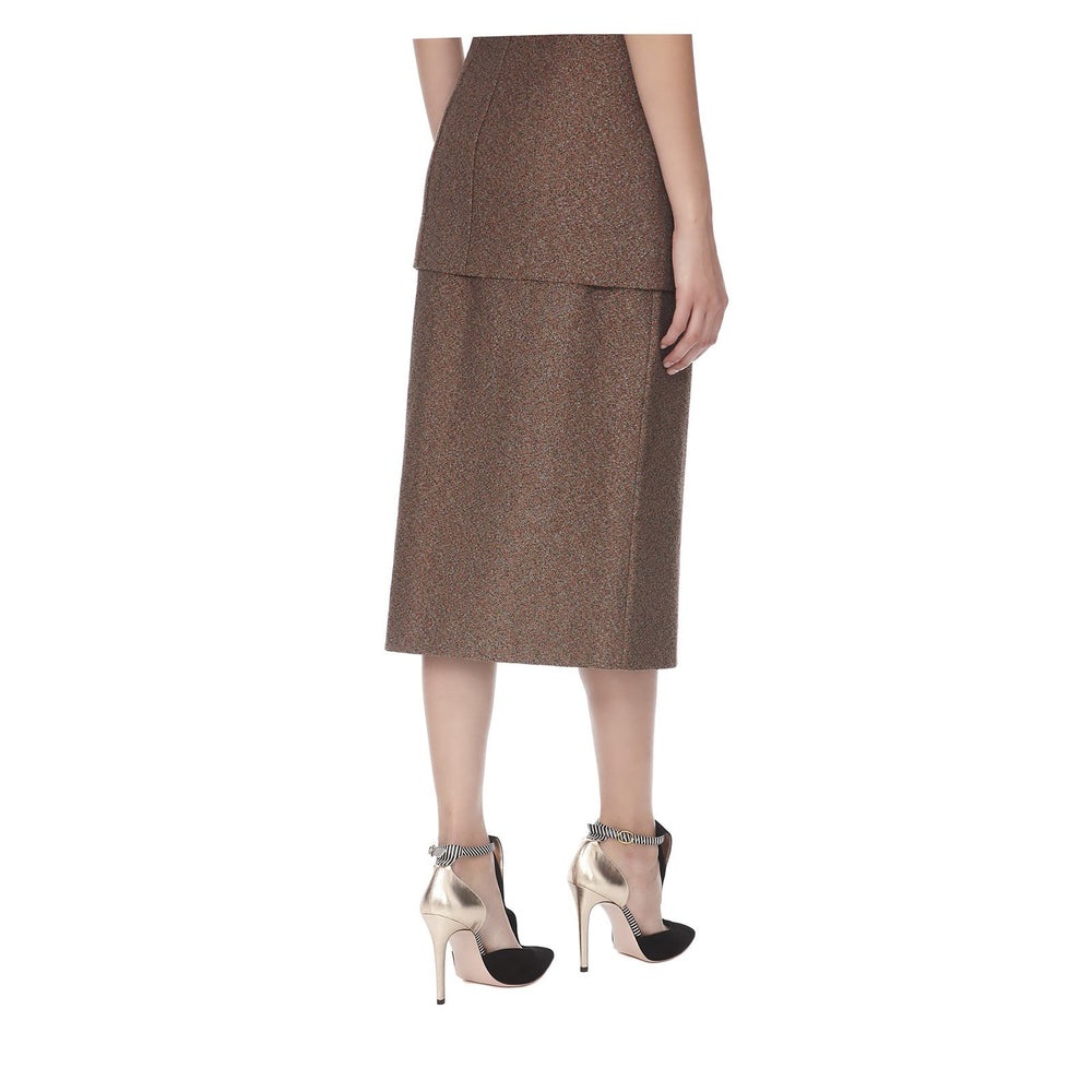 PENCIL SKIRT WITH BUTTONS - THE BOX BOUTIQUE