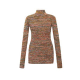 MELANGE KNITTED TURTLENECK - THE BOX BOUTIQUE