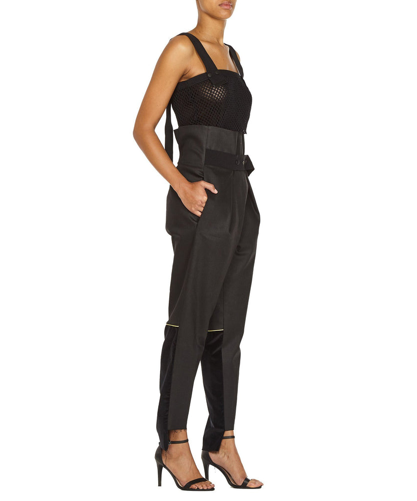 ADJUSTABLE HIGH WAISTED TROUSERS - THE BOX BOUTIQUE