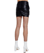 DINA LEATHER MINI SKIRT - THE BOX BOUTIQUE