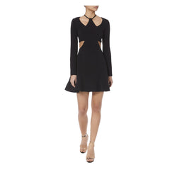 TRIANGLE CHEST AND WAIST CUTOUTS DRESS - THE BOX BOUTIQUE
