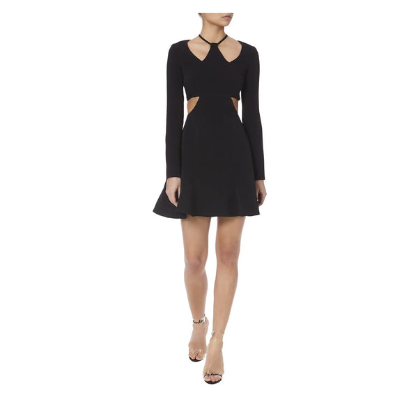 TRIANGLE CHEST AND WAIST CUTOUTS DRESS - THE BOX BOUTIQUE