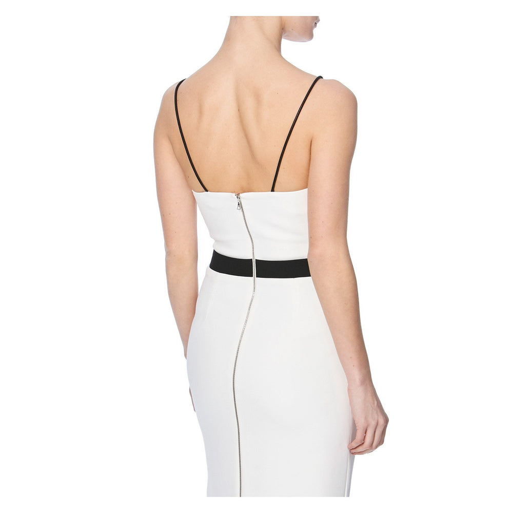 PENCIL DRESS WITH LOOPS AND METAL BALLS - THE BOX BOUTIQUE