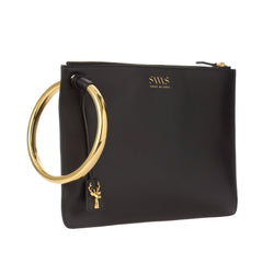 BLACK MATILDA CLUTCH - THE BOX BOUTIQUE