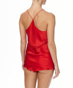 BELLA SAFFRON SILK CAMISOLE SET - THE BOX BOUTIQUE