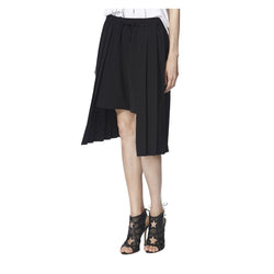 BLACK PLEATED SHORTS - THE BOX BOUTIQUE