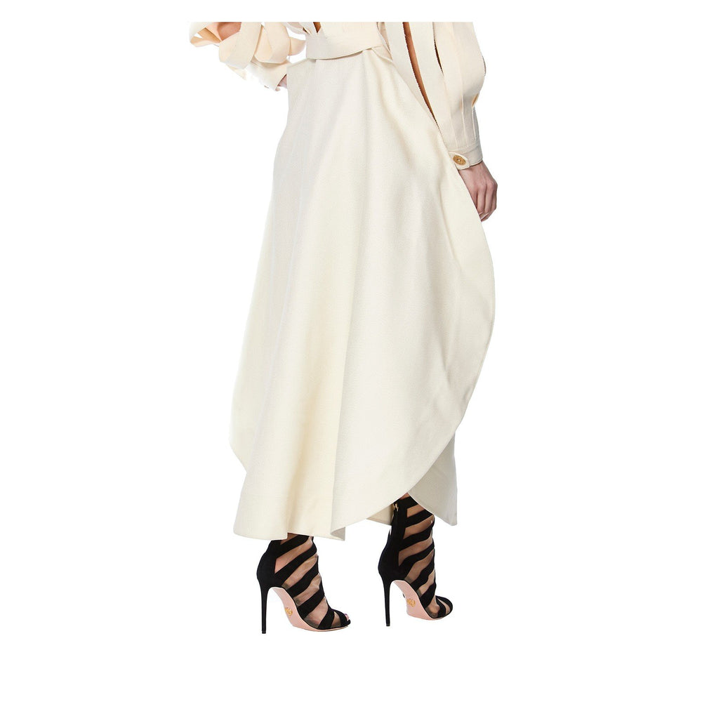 CIRCLE LINEN SKIRT - THE BOX BOUTIQUE