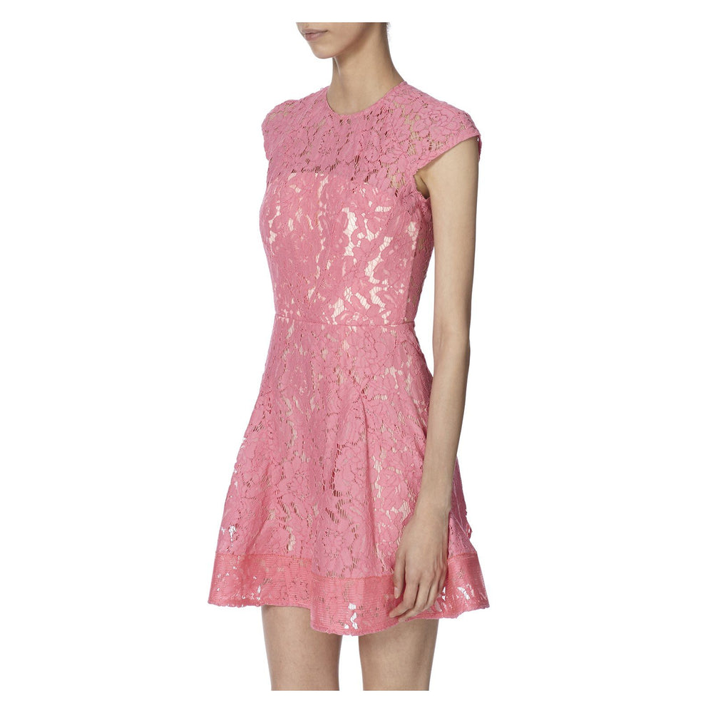 CAP SLEEVE LACE FLIP DRESS - THE BOX BOUTIQUE
