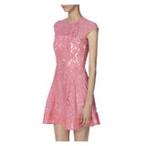 CAP SLEEVE LACE FLIP DRESS - THE BOX BOUTIQUE