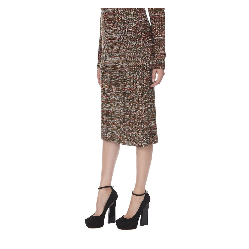 MELANGE KNITTED SKIRT - THE BOX BOUTIQUE