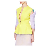 EUNICE CONTRAST SLEEVE FITTED JACKET - THE BOX BOUTIQUE