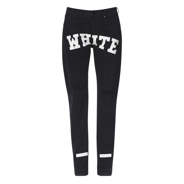 BOYFRIEND FIT JEANS IN BLACK - THE BOX BOUTIQUE