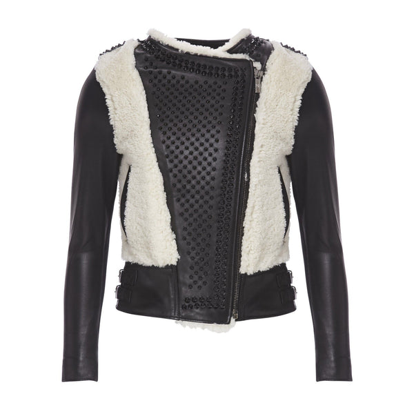 MONICA LEATHER JACKET - THE BOX BOUTIQUE