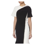 ZIP DETAIL FIT AND FLARE MIDI DRESS - THE BOX BOUTIQUE