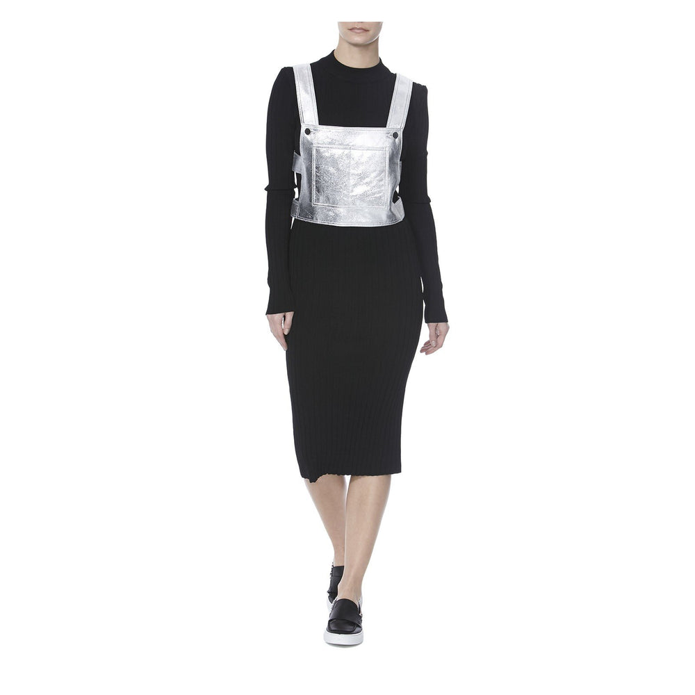 ROBIN LEATHER CROP TOP - THE BOX BOUTIQUE