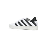 CLASSIC DIAGONAL SNEAKERS IN WHITE AND BLACK - THE BOX BOUTIQUE
