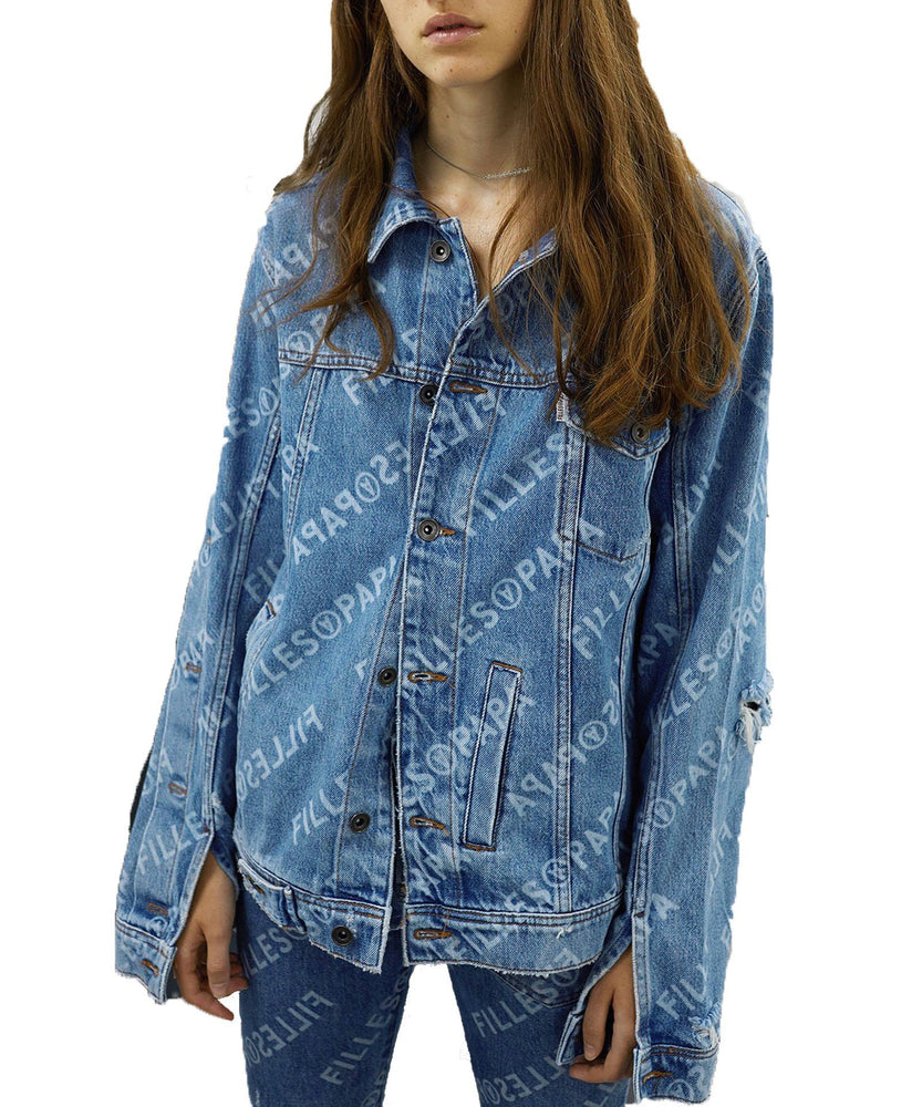 RICHY TWISTED DENIM JACKET - THE BOX BOUTIQUE