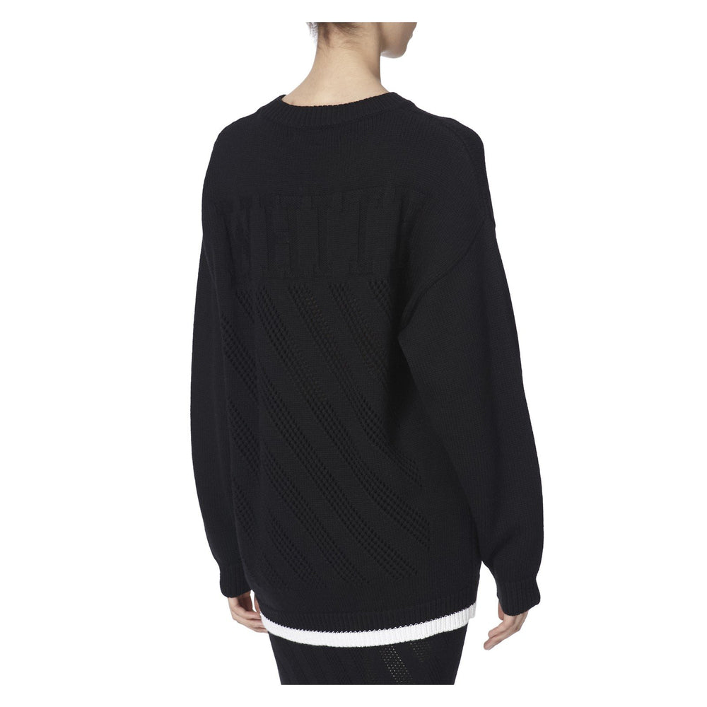 DIAGONALS PULL BLACK - THE BOX BOUTIQUE