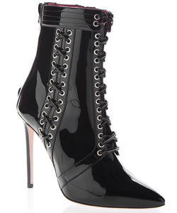 SAMIRA PATENT BOOTS - THE BOX BOUTIQUE
