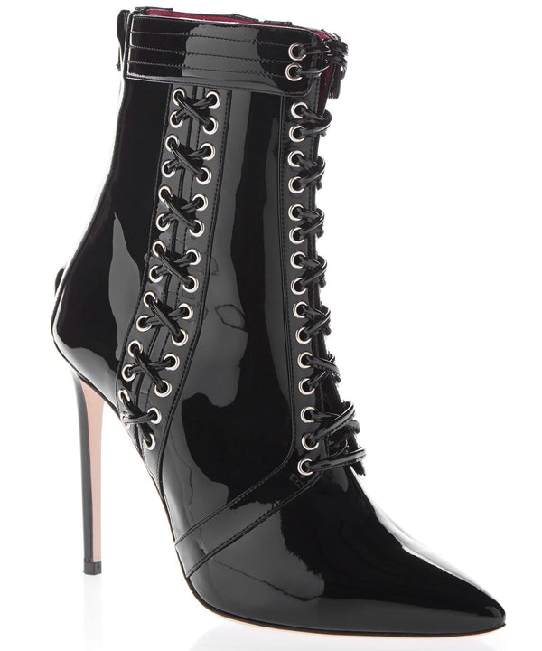 SAMIRA PATENT BOOTS - THE BOX BOUTIQUE