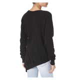 SPLIT FRONT PULLOVER - THE BOX BOUTIQUE