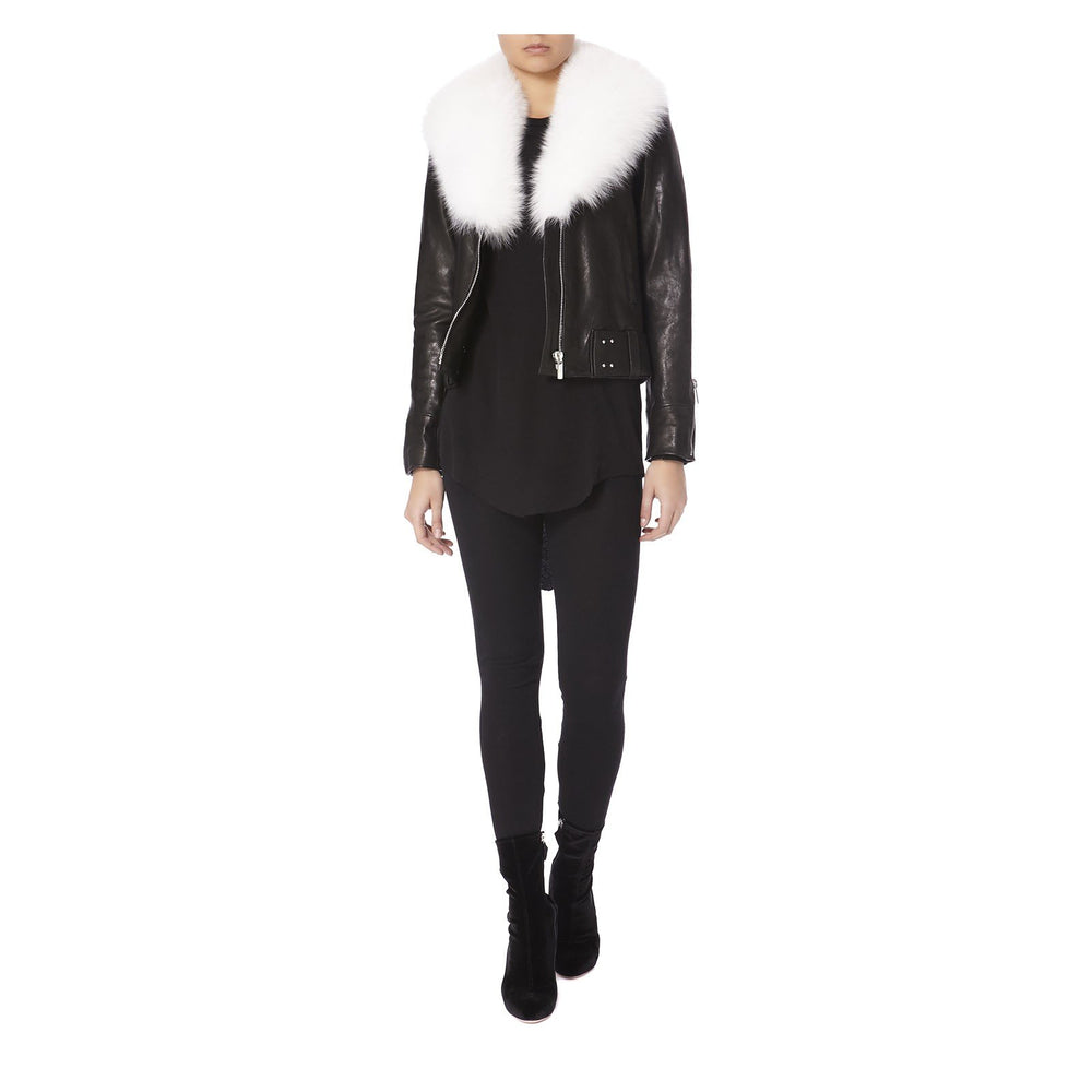 NADA LEATHER JACKET - THE BOX BOUTIQUE