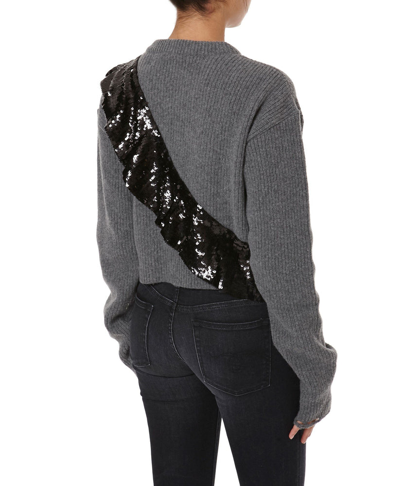 DIVA CROPPED SWEATER - THE BOX BOUTIQUE