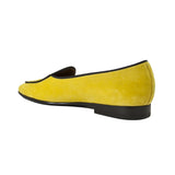 KENSINGTON EMBROIDERED LOAFERS IN YELLOW - THE BOX BOUTIQUE