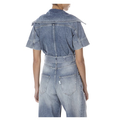 VINTAGE WASH DENIM JUMPSUIT - THE BOX BOUTIQUE