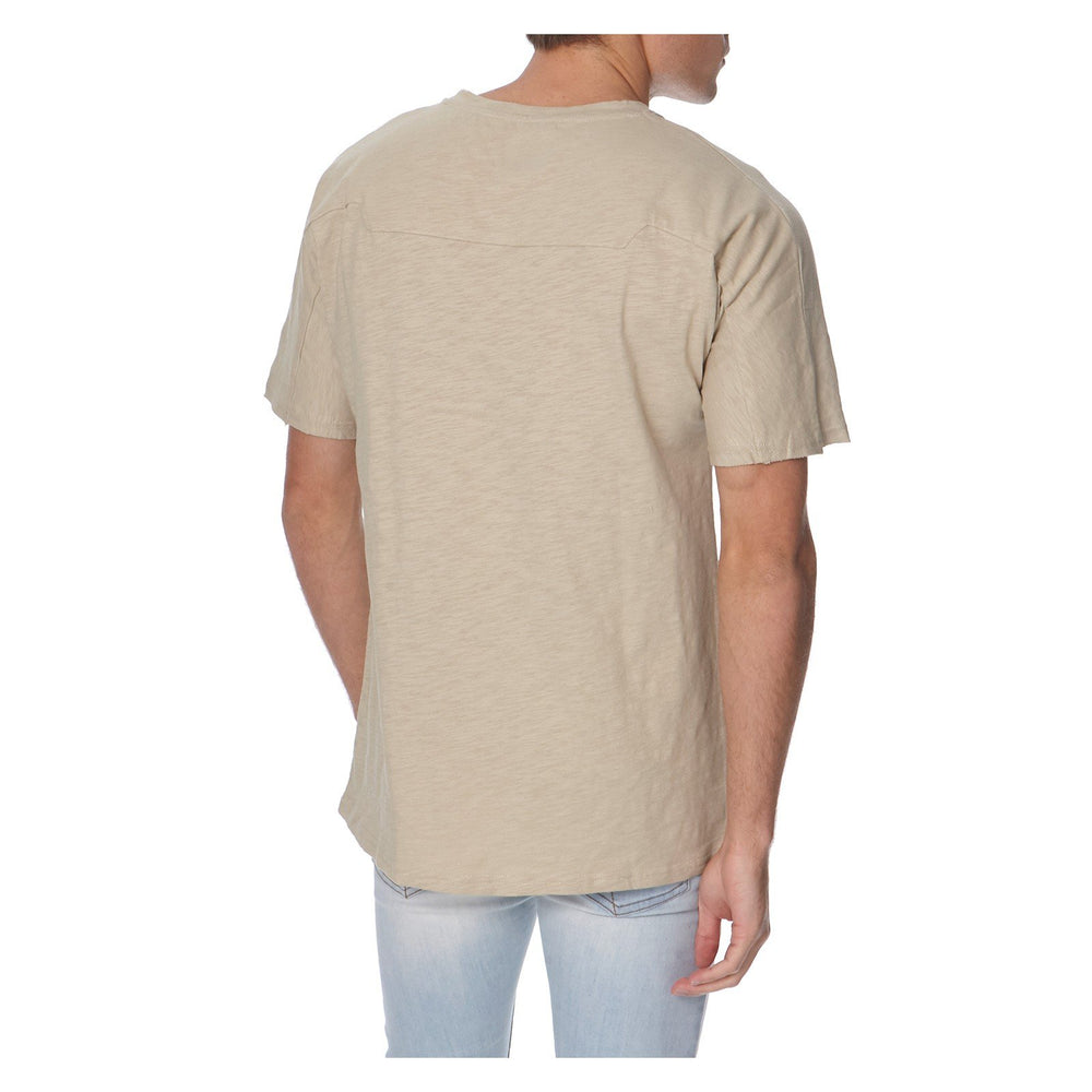 MINERAL SHORT DROPPED SLEEVE T-SHIRT - THE BOX BOUTIQUE