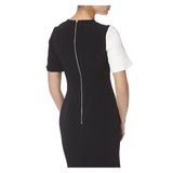 ZIP DETAIL FIT AND FLARE MIDI DRESS - THE BOX BOUTIQUE