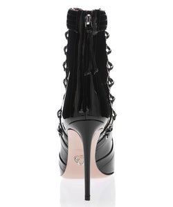 SAMIRA PATENT BOOTS - THE BOX BOUTIQUE