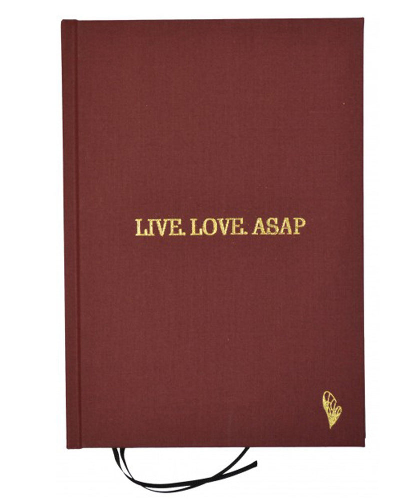 LIVE.LOVE.ASAP NOTEBOOK - THE BOX BOUTIQUE