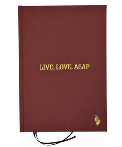 LIVE.LOVE.ASAP NOTEBOOK - THE BOX BOUTIQUE