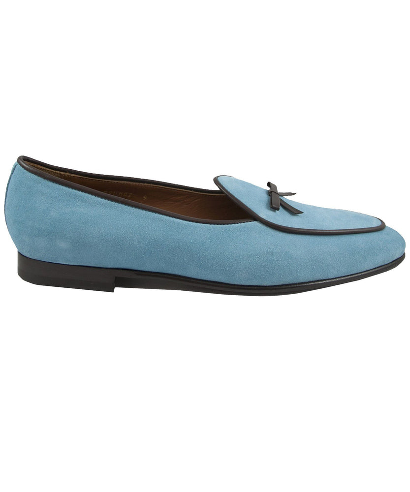 KENSINGTON LOAFERS IN LIGHT BLUE - THE BOX BOUTIQUE