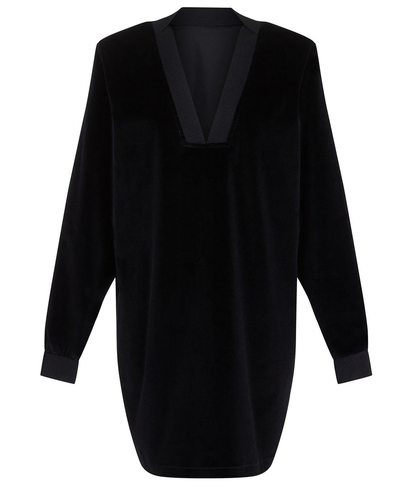 VELVET SWEATER DRESS - THE BOX BOUTIQUE